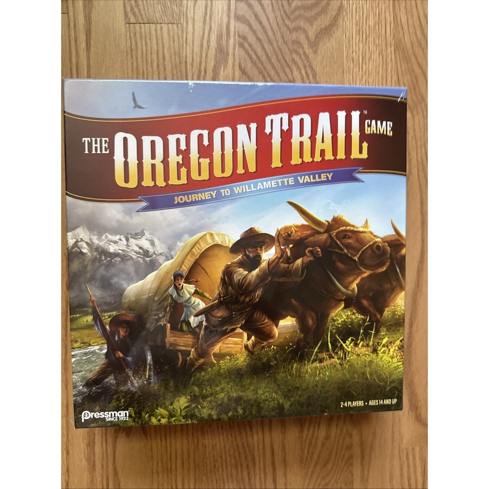 Oregon Trail Board Game: Journey to Willamette Valley NEW 2018 Pressman